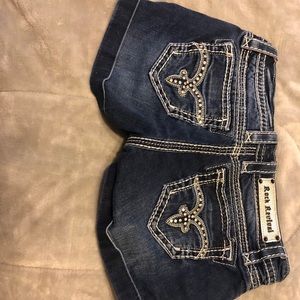 Rock revival Jean shorts